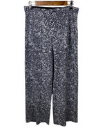 Boston Proper Pants Size M Pull On Stretch Knit Wide Loose Leg Slinky Ol... - $50.65 CAD