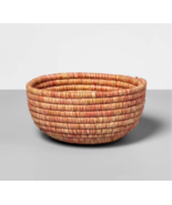 Opalhouse Hand Woven Terracotta Pink Raffia All Across Africa Tabletop B... - $361.67 MXN