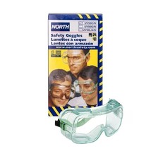 North Safety Clear Anti-Fog Anti-Static Scratch-Resistant Protective Gog... - $9.74