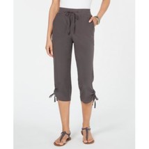 Style &amp; Co Ruched Capri Jogger Pants - £16.86 GBP