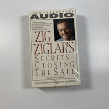 Secrets of Closing the Sale by Zig Ziglar (4 Audio Cassettes) NEW Sealed - $11.45