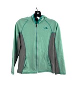 The North Face Girls Aqua Blue Fleece Zip Front Jacket Large - £19.74 GBP