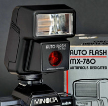 Minolta Maxxum AF Auto Flash MX-780 NOS New Old Stock X-700 7000 5000 9000 X-570 - £27.40 GBP