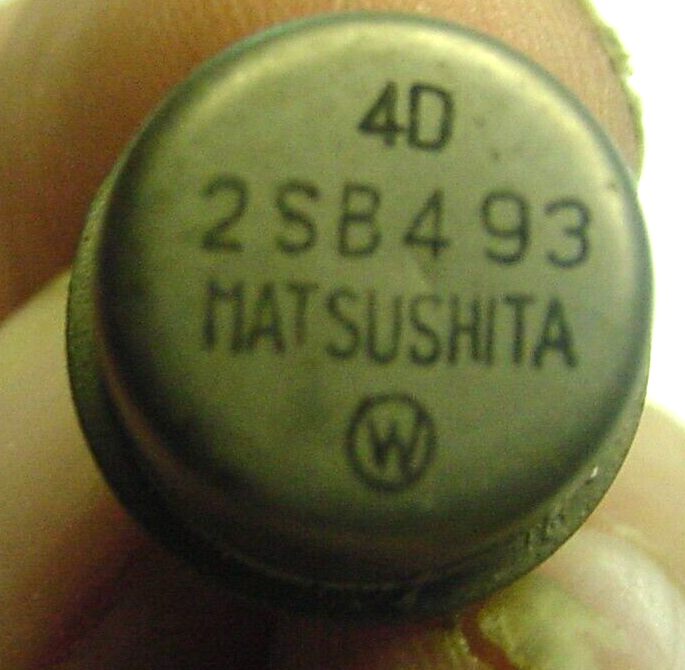 1-4 NOS 2SB493 DC Converter Ge Power Transistor hfe 40 min 100 Ma. Ic 5A - $5.89