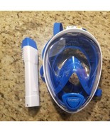 Ocean Reef Aria Uno Full Face Snorkeling Mask Anti-fog Snorkel - $54.45