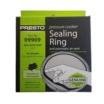 Presto 09909 Pressure Cooker Sealing Ring w/ Automatic Air Vent - £8.74 GBP