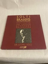 Solti Brahms The Four Symphonies 4 LP box set 1978 London CSA 2406 61-5442 - $15.84