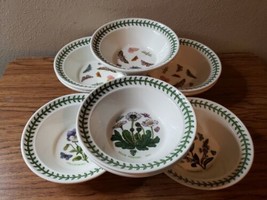 9 Botanic Garden Portmeirion Soup Salad Bowls 6 1/2&quot; Susan Williams-Ellis - $99.00