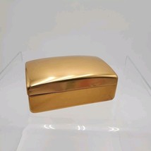 Rare Vintage MCM Art Deco McClellan Barclay Dodge Gold Trinket Box Hallm... - $30.98