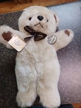 Vtg The Heritage Collection Ganz Bros Plush Bear 1985 14&quot; Stuffed Animal Tags - £26.72 GBP