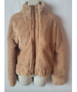 NWT $148 PacSun Faux Fur Brown Jacket Top Size Medium M Cozy Stylish - €52,04 EUR