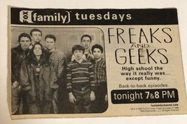 Freaks And Geeks Tv Guide Print Ad Seth Rogan James Franco TPA17 - £4.69 GBP