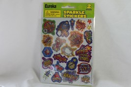 Teacher Crate (new) SPARKLE STICKERS - 2 SHEETS - NOT FOR CHILDREN UNDER... - £3.26 GBP