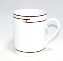 Hermes Rhythm Mug Cup Red Porcelain dinnerware tableware tea coffee - $227.77