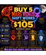 BUY ALL 5  MARS VENUS SHIFT WORKS LISTED FOR $105 DISCOUNT  OFFER  - $350.00