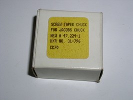 Dental Lab Lathe Screw Taper Chuck For Jacobs Chuck CK70 New Unused - £11.73 GBP