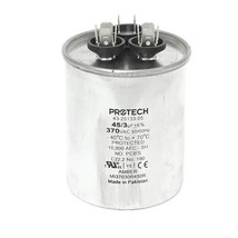 Rheem Oem Round Replacement Dual Run Capacitor 45 3 Uf/Mfd 370 Volt, Part, 34. - £30.09 GBP