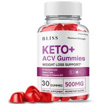 1 Pack Bliss Keto ACV Gummies with ACV Maximum Strength - £35.57 GBP