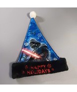 Star Wars Darth Vader Happy Holidays Christmas Hat RUZ 2017 Collectible - $363.73 MXN