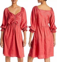 Chenault Women Red Satin Jacquard Cocktail and Party Dress (X-Large) NWT - $24.74