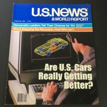 VTG US News &amp; World Report Magazine August 29 1983 - US Cars Getting Better - £11.18 GBP