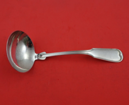 Threaded / Threaded Antique by Gorham Sterling Silver Gravy Ladle 7&quot; Serving - £85.25 GBP