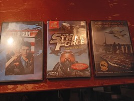 3 DVDs Top Gun, Ultimate Strike Force Real Top Guns, Felix Deployment 2002-2003 - £19.73 GBP