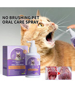 50ml Pet Oral Cleanse Spray Dogs Cats Teeth Clean Deodorant Prevent Calc... - $295.13 MXN