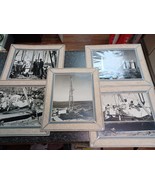 Vintage Original Photographs Oil Rig Workers Americana Lot Of 5 Paramoun... - $67.82 CAD