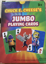 Chuck E Cheese Limited Edition Official Collectors Jumbo Playing Cards Deck - £11.79 GBP