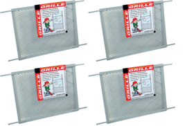 Screen Door Grille 34.5&quot; x 20&quot; Plastic Gray - Prime-Line PL15515 (4-PACK) - $91.08