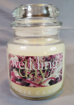 Yankee Candle Wedding Day Single Wick Medium Jar Scented Candle 14.5 oz Seconds - $16.78