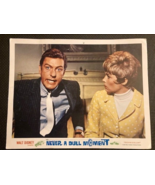 NEVER A DULL MOMENT LOBBY CARD DISNEY Dick Van Dyke, Dorothy Provine 14 ... - $9.50
