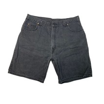 Backyard Blues Denim Mens Size 40 Black Denim Jean Shorts 8.5 in inseam - £10.09 GBP