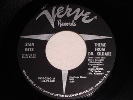 Stan Getz Dr. Kildare Theme Desafinado 45 Rpm Record Vinyl Verve Label - £12.86 GBP