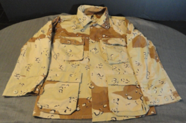 Usgi Army Usmc Marine Corps Chocolate Chip 6 Color Combat Oif I Jacket Small Reg - £17.82 GBP