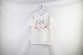 Vintage 90s Mens Large Bela Fleck and the Flecktones Left Of Cool Band T-Shirt - £66.15 GBP