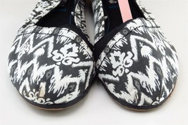 Mad Paw Women Sz 7 M Black Flat Fabric Shoes - £13.19 GBP