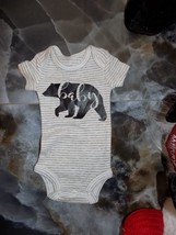 Baby Bear Funny Infant Shirts Creeper For Family Bodysuit Size Preemie NEW - $13.83