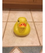 VINTAGE MILVERN PLASTIC BATH TOY DUCK YELLOW - $17.47 CAD