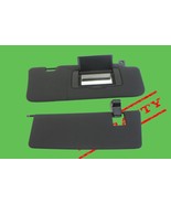 06-2011 mercedes gl450 ml320 ml350 sun visor sunvisor DRIVER side black oem - $121.97 CAD