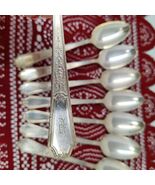 8X Tsp 1847 Rogers Bros ANCESTRAL 1924 International SilverPlate Teaspoons  - $24.98