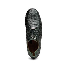 Marco Di Milano genuine caiman crocodile fashion sneaker Shoes Kratos Green image 5