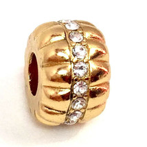 Brighton Glamour Stopper Bead, Gold Finish, J96322, New - £14.42 GBP