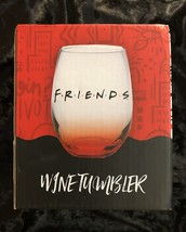 Friends TV Show Stemless Wine Glass Tumbler CultureFly EXCLUSIVE! - £11.94 GBP