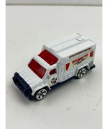 Rare 2002 Mattel Matchbox White Ambulance / Loose / Made for McDonald&#39;s ... - $281.66 MXN