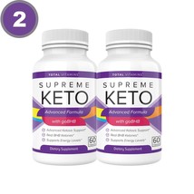 2 Bottles Supreme Keto Diet Pills BHB Ketones Fat Burner Ultra Boost Wei... - $43.98