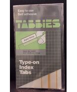 Tabbies Type-On Index Tabs 2&quot; Yellow, Stock No. 58800, 10 Packs of 12 la... - $184.34 MXN