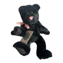 Zoe R Grunklin Retired BOYDS Bears Collection Bean Bag Black Cat 11 in - £13.86 GBP