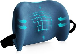 Ergonomic Chair Back Pillow For Gaming Chair, Car, Bed, Memory, And Bed (Blue). - $38.95